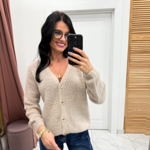 Baby alpakos megztinis "Brown Dela"