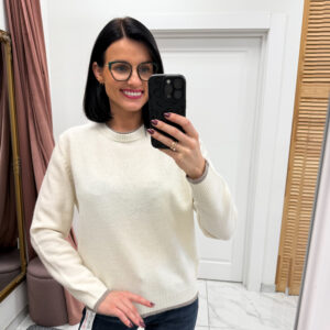 Vilnos megztinis "Crema Cinema"