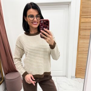 Megztinis su vilna ir kašmyru "Crema Liona"