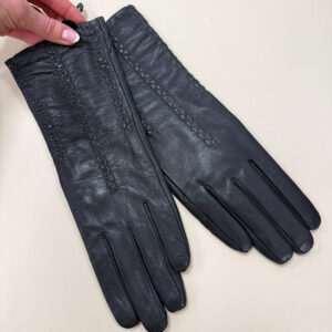 Odinės pirštinės ,,Grey Ela"