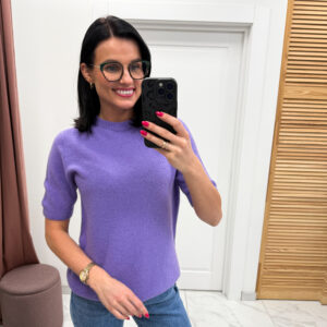 Babby alpaka megztinis ,, Purple Kloja"