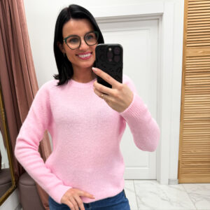 Baby alpaka megztinis ,, Pink Anada"