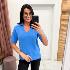 Baby alpaka megztukas "Blue Foesa"