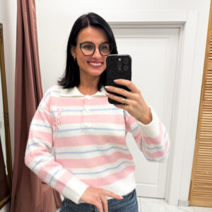 Megztinis "Pink Azura"