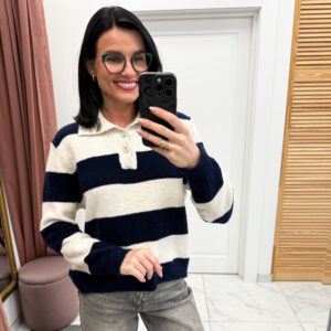 Megztinis su vilna "Blue Ganga"