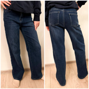 Pašiltinti džinsai "Blue Koko"