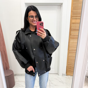 Eko odos striukė "Black Buga"