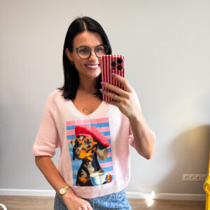 Palaidinė "Pink Elaja Dog"