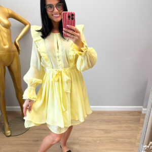 suknele yellow lora 1