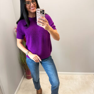 baby alpaka megztinis deep purple novela 1