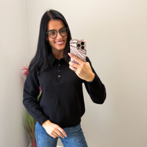 Megztinis "Black Charlota"