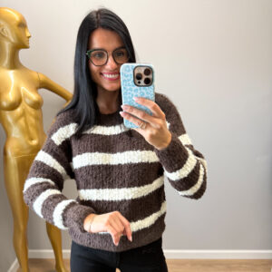 Megztinis "Brown Aliana"
