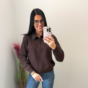 Megztinis "Brown Charlota"