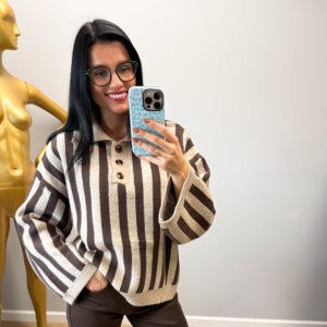 Megztinis "Brown Sulia"