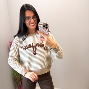 Megztinis "Crema Bonjour"