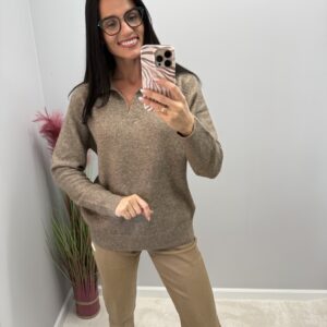 megztinis su lamos vilna brown vaneta 1