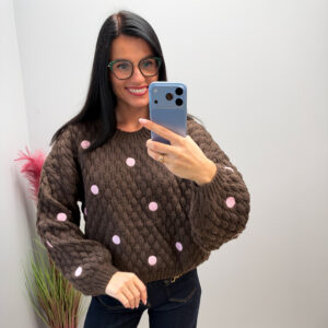 Megztinis "Brown Amour St"