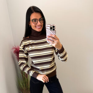 Megztinis "Brown Polita"
