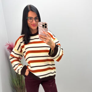 Megztinis "Orange Suze"