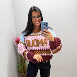 Megztinis "Pink Amour Lavi"